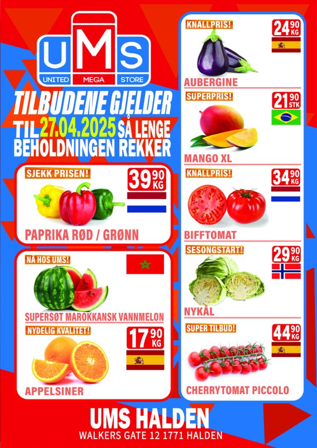 Halden Flyers til 27 apr Halden Flyers til 27 apr