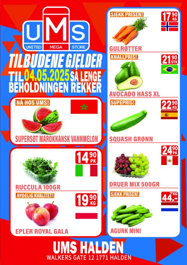 Halden flyers til 04 Mai Halden flyers til 04 Mai